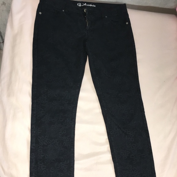 LRG Luxurie Jeans-Black Leopard Print, Size 31 - Picture 1 of 5